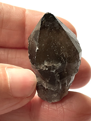 Cornish Morion Smoky Quartz Point from Cornish Crystals & Minerals