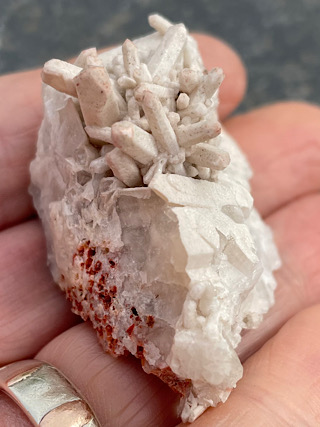 Needle Quartz with Sugar Coating from Cornish Crystals & Minerals