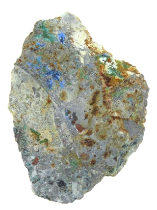 Cornish Azurite & Malachite from Cornish Minerals & Crystals