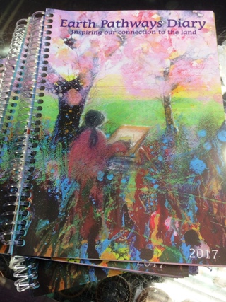 Earth Pathways 2017 diary now £8 Wadebridge IMG_9941.JPG
