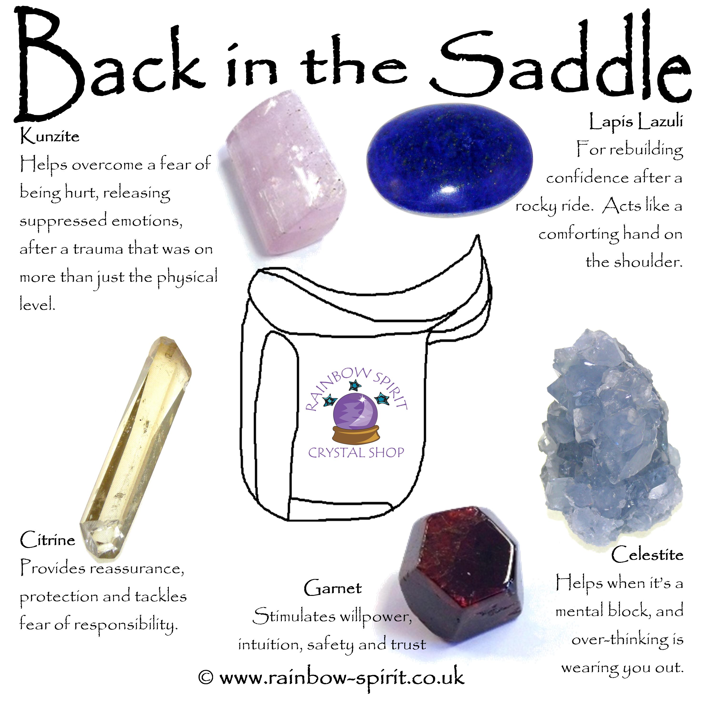 Crystal Healing Poster back in the saddle.jpg