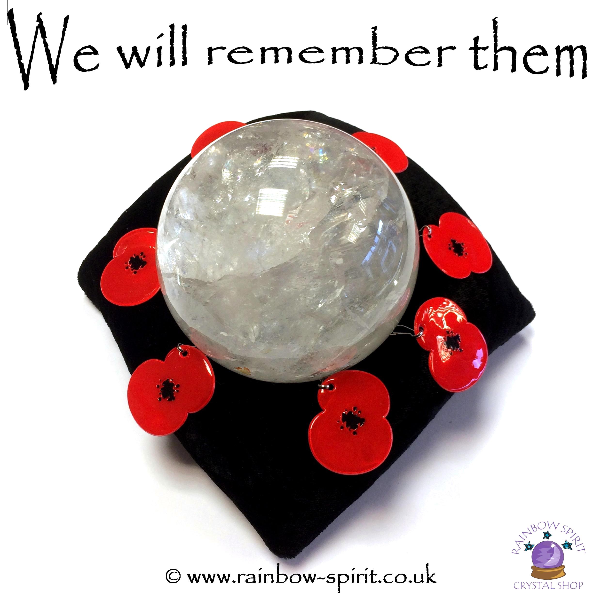 Remembrance Day in Wadebridge Cornwall 2017 , Rainbow Spirit Crystal Shop remembrance.jpg