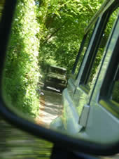 Landrover adventuring over Bodmin Moor