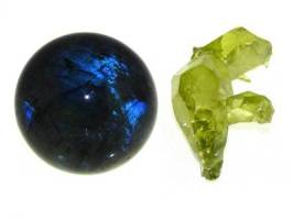 Labradorite (6) and Zincite (4)