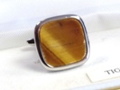 Dalaco Tiger's Eye cufflinks CL03B.JPG