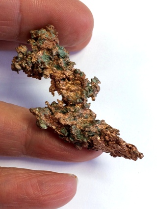 Native Copper from Crystal Specimens