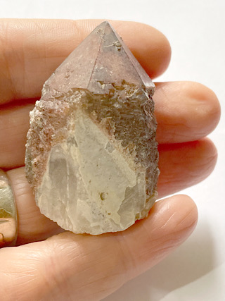 Cornish Hematoid Quartz Point from Cornish Crystals & Minerals