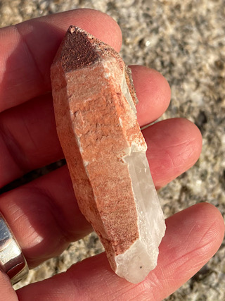 Cornish Quartz Point from Cornish Crystals & Minerals