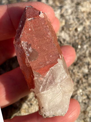 Cornish Quartz Point from Cornish Crystals & Minerals