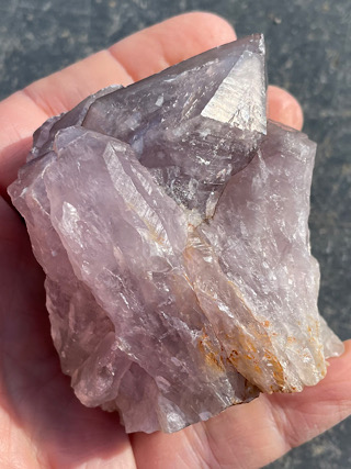 Large Cornish Amethyst from Cornish Crystals & Minerals
