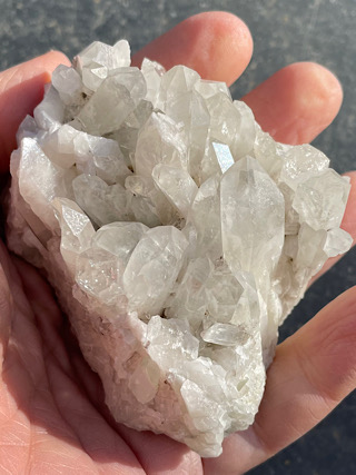 Cornish Clear Quartz Cluster from Cornish Crystals & Minerals