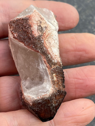 Smoky to Clear Point from Cornish Crystals & Minerals