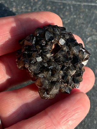 Morion Smoky Quartz from Cornish Crystals & Minerals