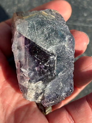 Blue/ Purple Fluorite from Crystal Specimens