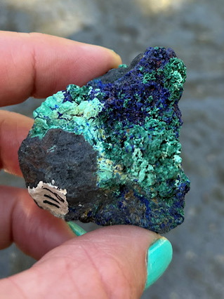 Azurite & Malachite from Crystal Specimens