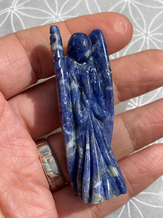 Sodalite Crystal Angel from Crystal Angels