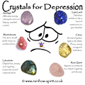 Depression Support Crystal Set