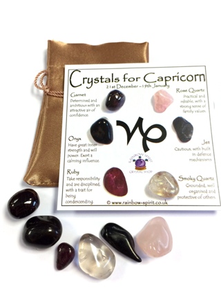 Capricorn Birthstones - January from Birthstone Sets