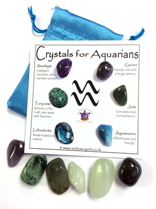 Aquarius Birthstones - February from Birthstone Sets