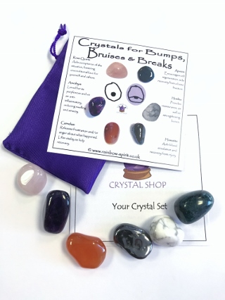 Crystals For Bumps, Bruises & Breaks from Disease & Illness