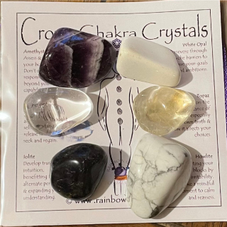 Crown Chakra Crystal Set from Crystals for Chakras