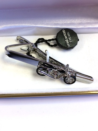Motorcycle Tie Pin *SOLD* from Cufflinks