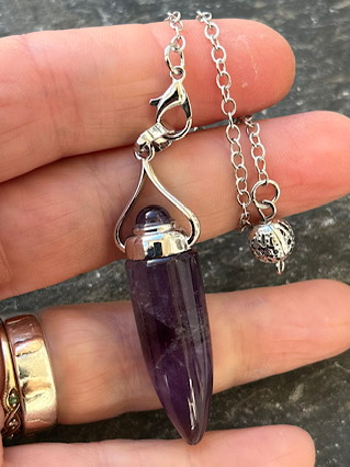 Amethyst Pendulum from Pendulums