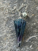 Rainbow Fluorite Pendulum