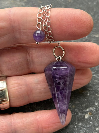 Amethyst Pendulum from Pendulums