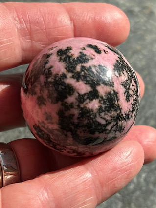 Rhodonite Crystal Ball from Crystal Balls