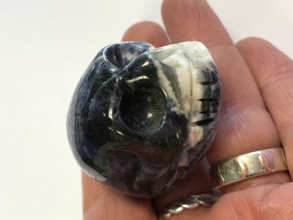 Sodalite Crystal Skull from Crystal Skulls