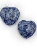 Sodalite hearts