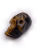 Tiger's Eye Skull