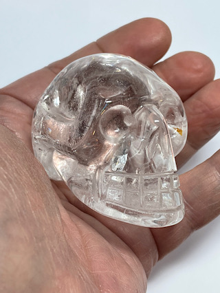 Clear Quartz Skull from Crystal Skulls