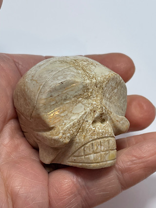 Soapstone Skull from Crystal Skulls