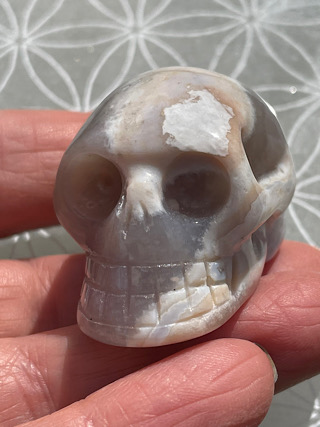 Merlinite Crystal Skull from Crystal Skulls