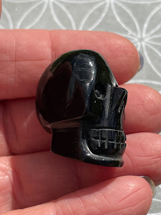 Onyx Crystal Skull from Crystal Skulls