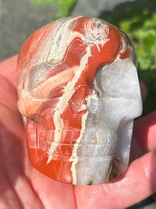 Red Jasper Crystal Skull from Crystal Skulls