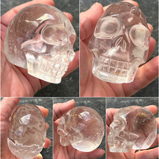 Clear Quartz Crystal Skull from Crystal Skulls