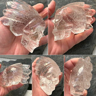 Clear Quartz Crystal Skull from Crystal Skulls