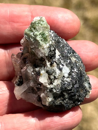 Epidote & Quartz from Cornish Crystals & Minerals