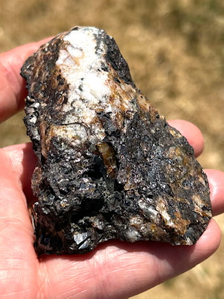 Cassiterite with Quartz from Cornish Crystals & Minerals