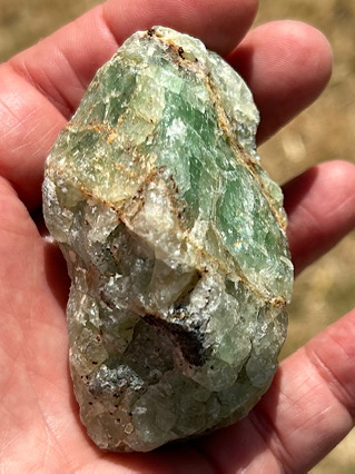 Green Fluorite from Cornish Crystals & Minerals