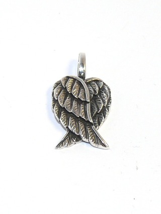 Silver Angel Wings Pendant from Silver Symbolic Jewellery