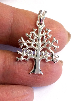 Silver Tree Pendant *SOLD* from Silver Symbolic Jewellery