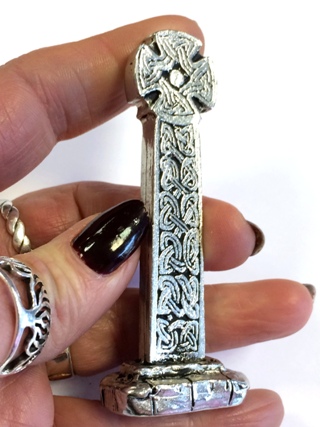 Pewter Cornish Sancreed Cross from Home & Giftware