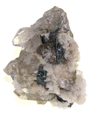 Hematite Rose on Quartz from Crystal Specimens
