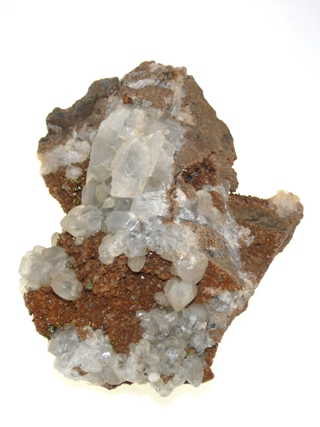 Calcite and Siderite from Douglas Creba Collection