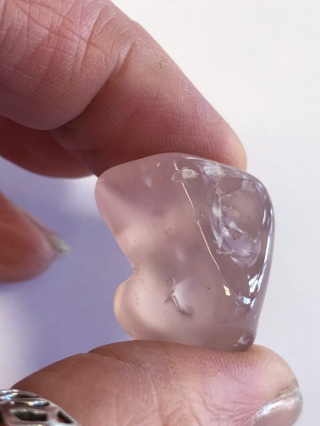 Pink Chalcedony from Tumbled Stones