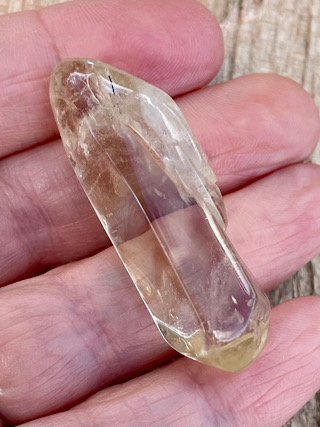 Polished Citrine Point from Tumbled Stones